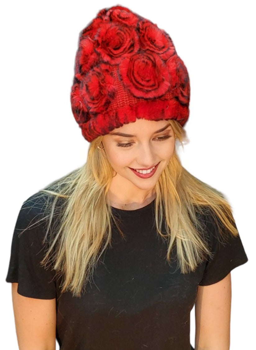 Hat Style 135R Red Black Tips