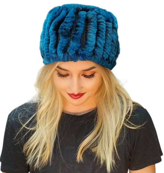 Headband Style 138R Aqua Blue