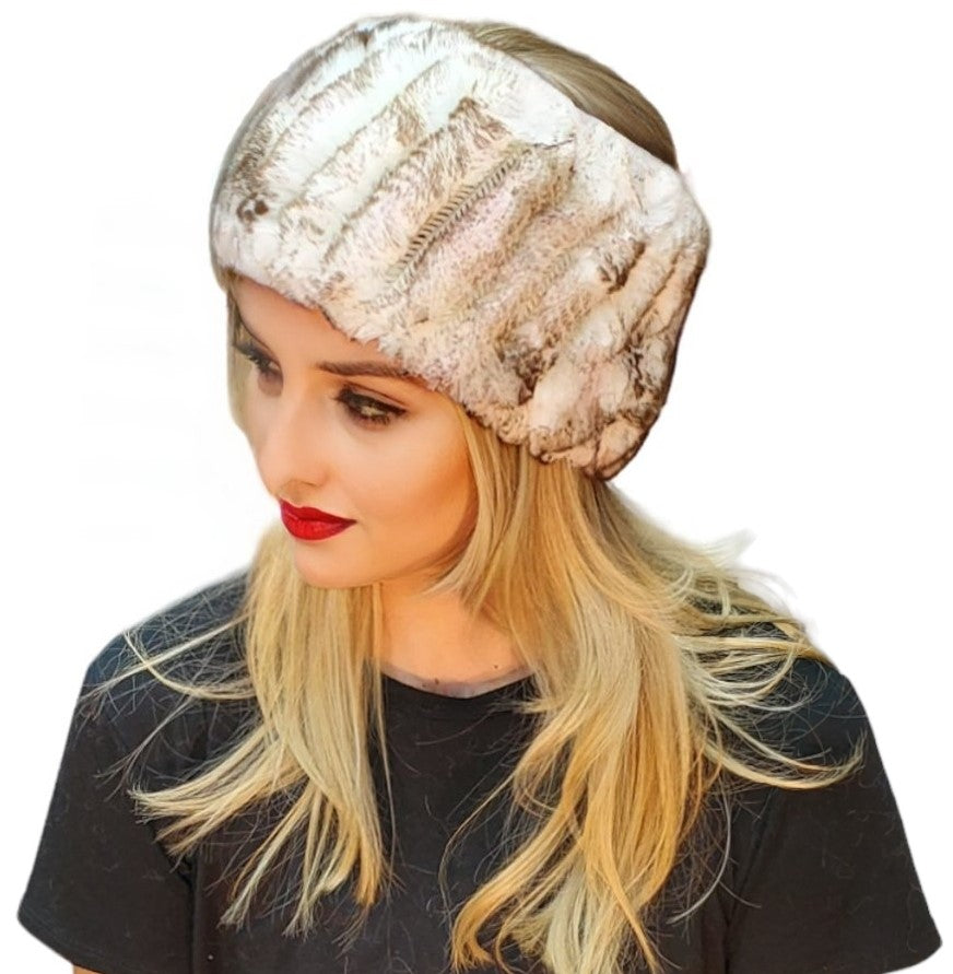 Headband Style 138R Beige Cross