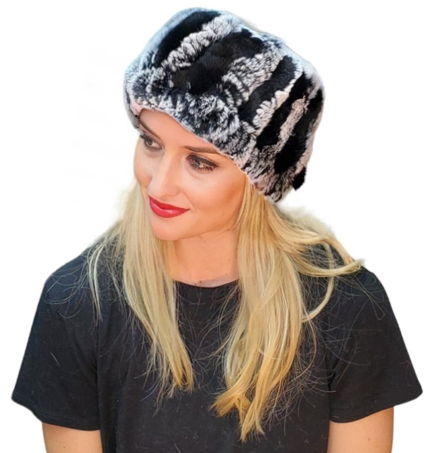 Headband Style 138R Black Chinchilla