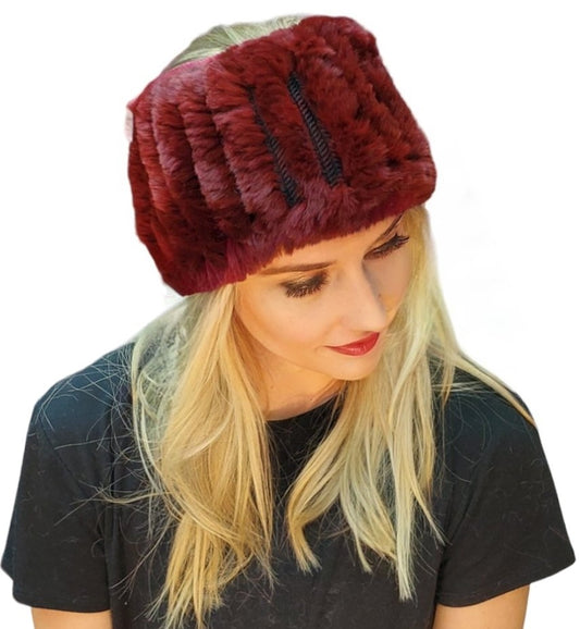 Headband Style 138R Burgundy