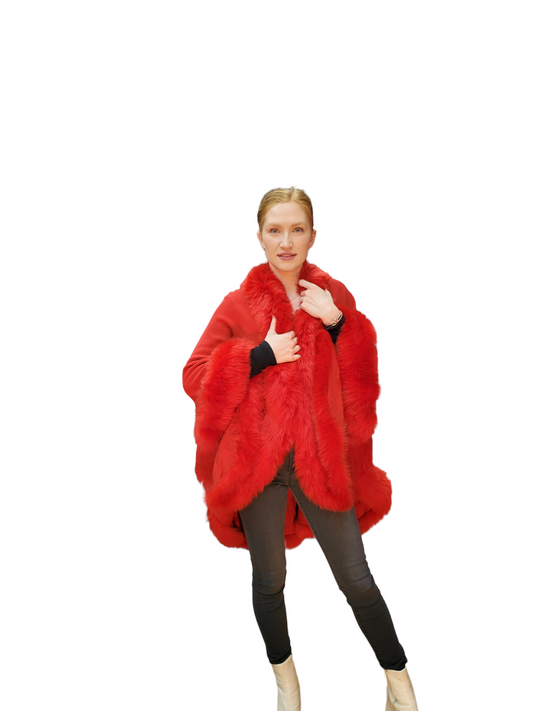 Shawl Style 16063 Red