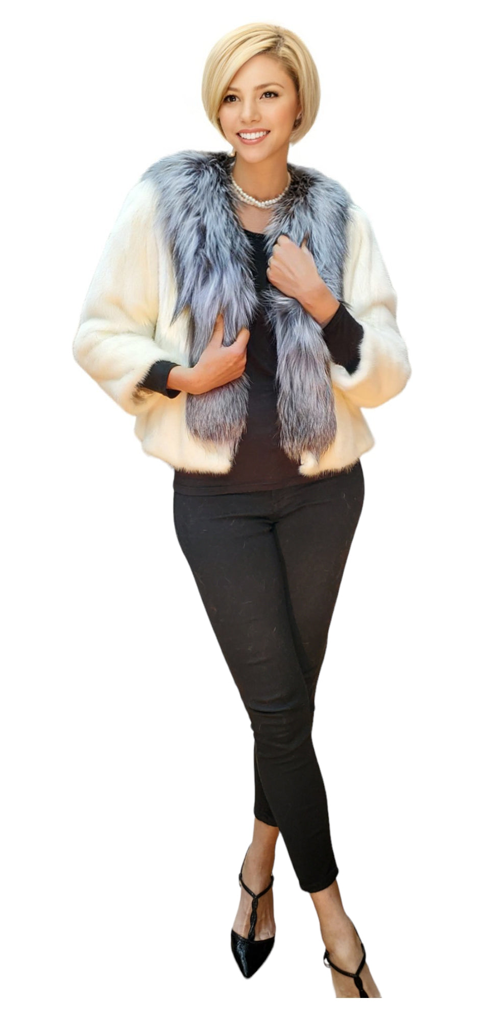 Jacket Style 1609 Off White Indigo