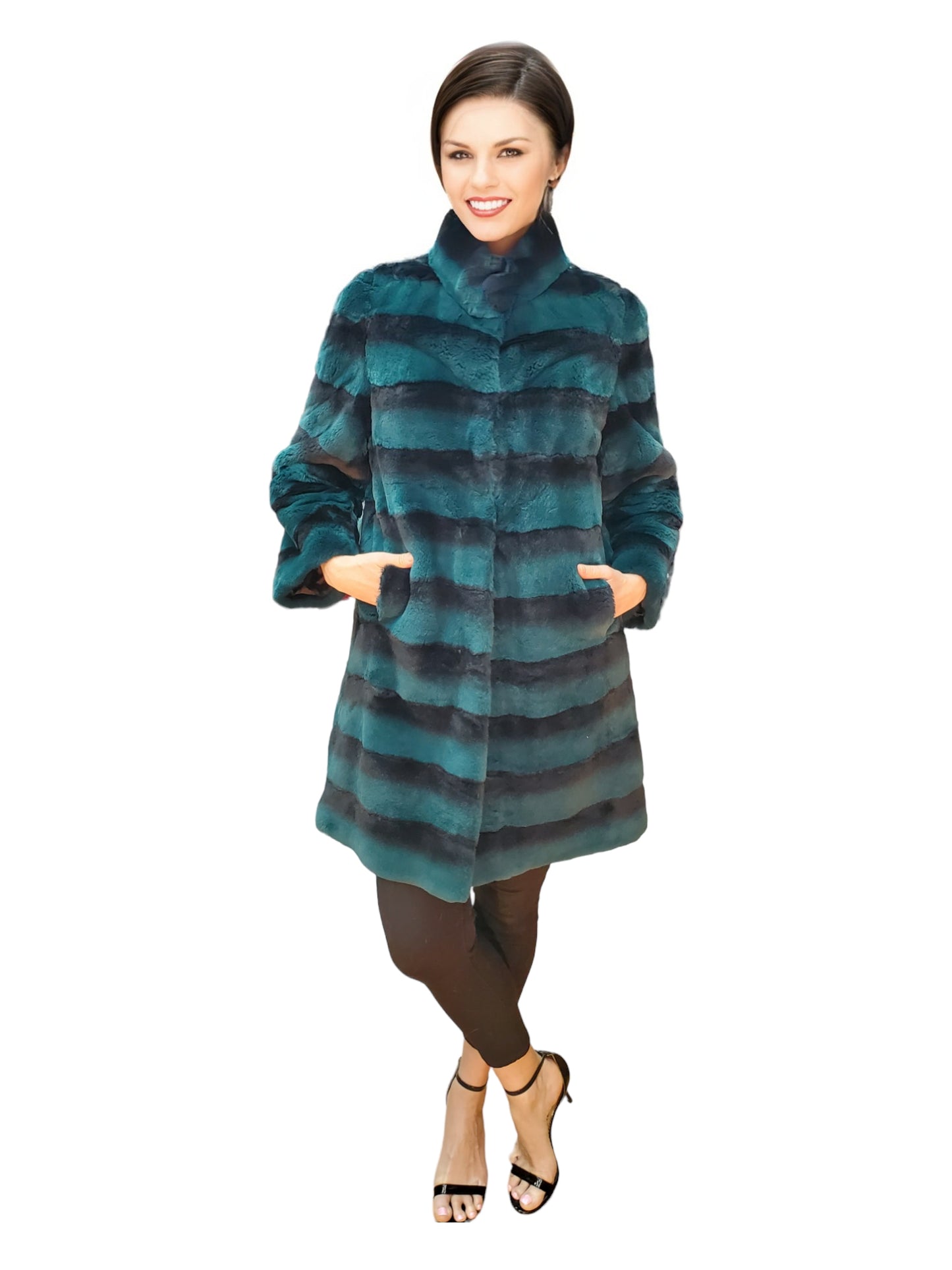 Stroller Style 1616 Green Chinchilla