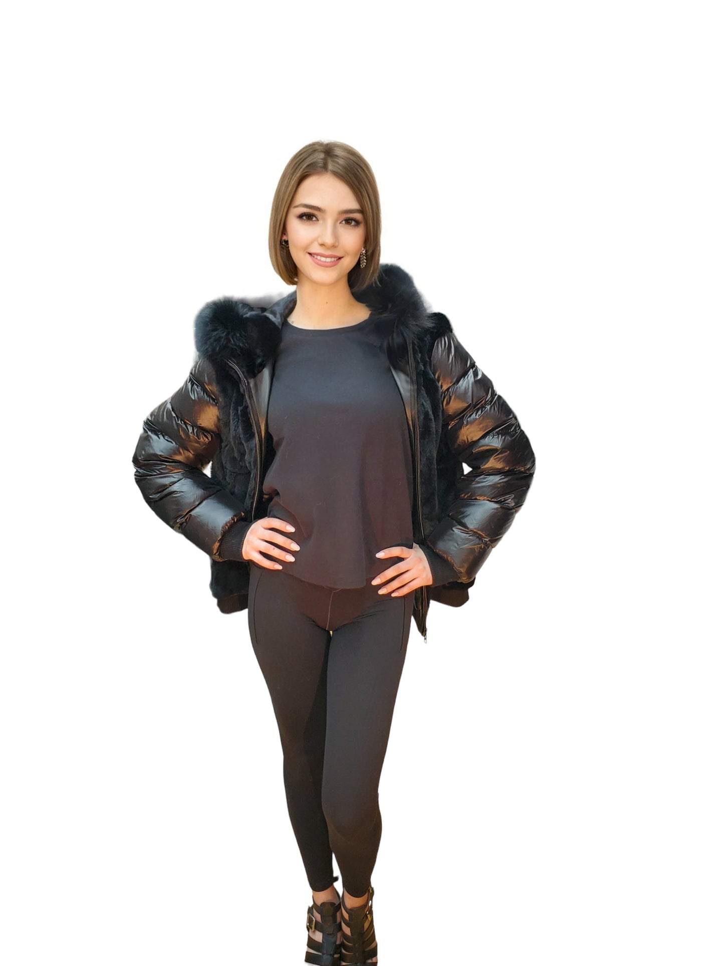Jacket Style 18063HF Black