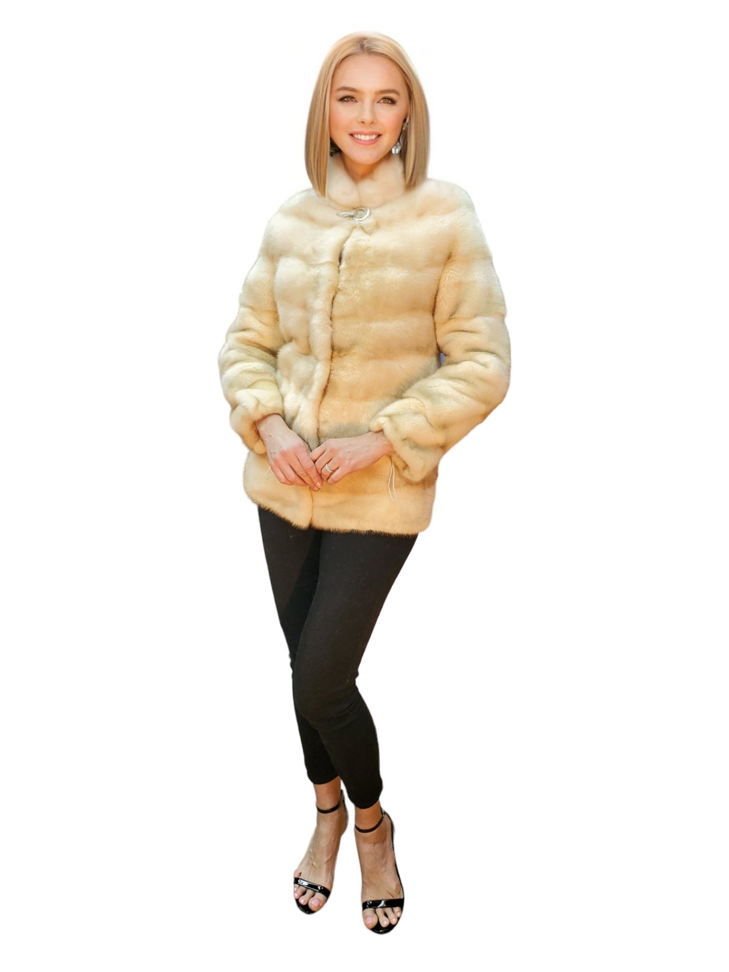 Jacket Style 1812054 Beige