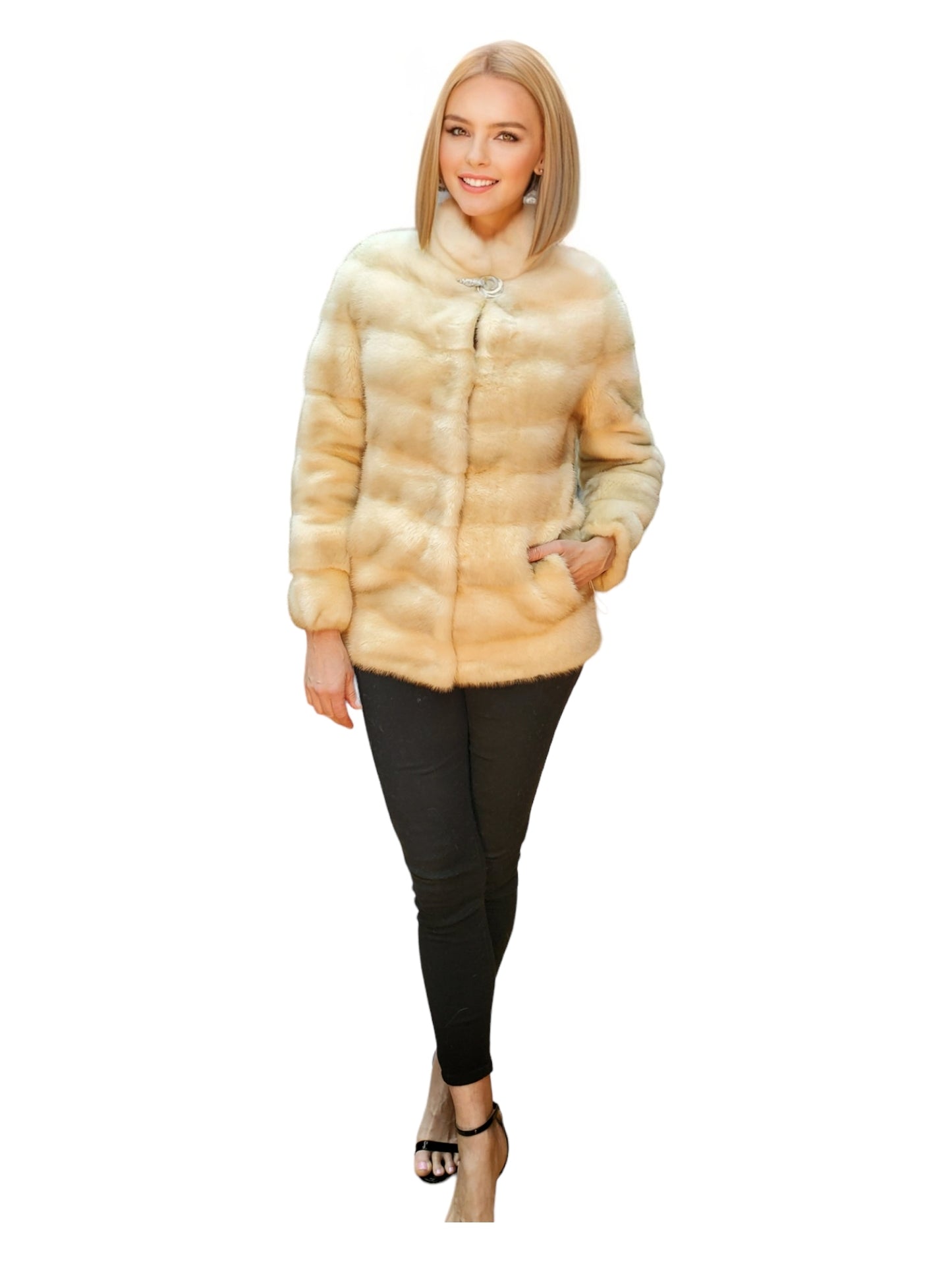 Jacket Style 1812054 Beige
