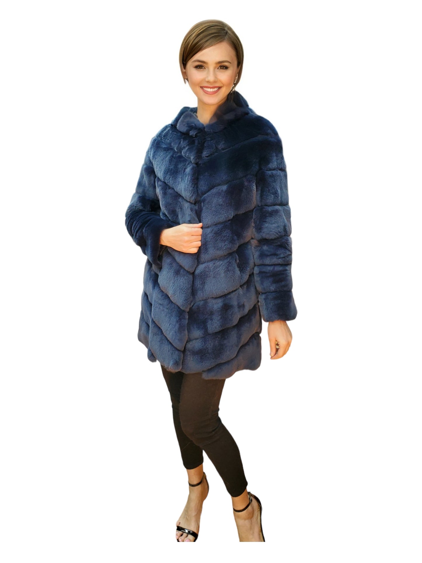 Jacket Style 1823 Blue Chinchilla