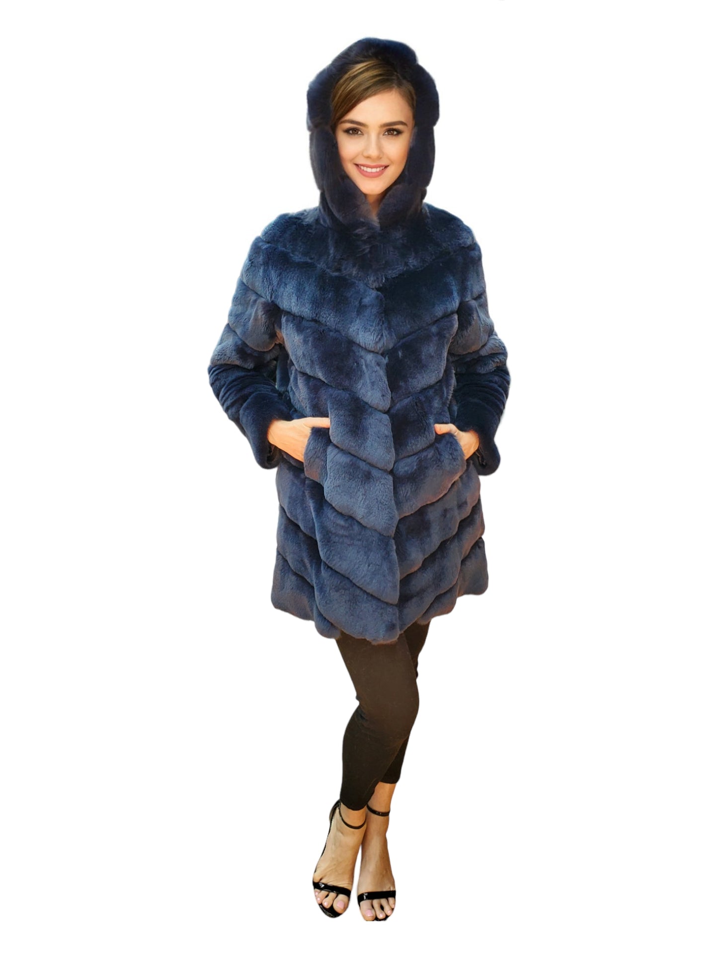Jacket Style 1823 Blue Chinchilla