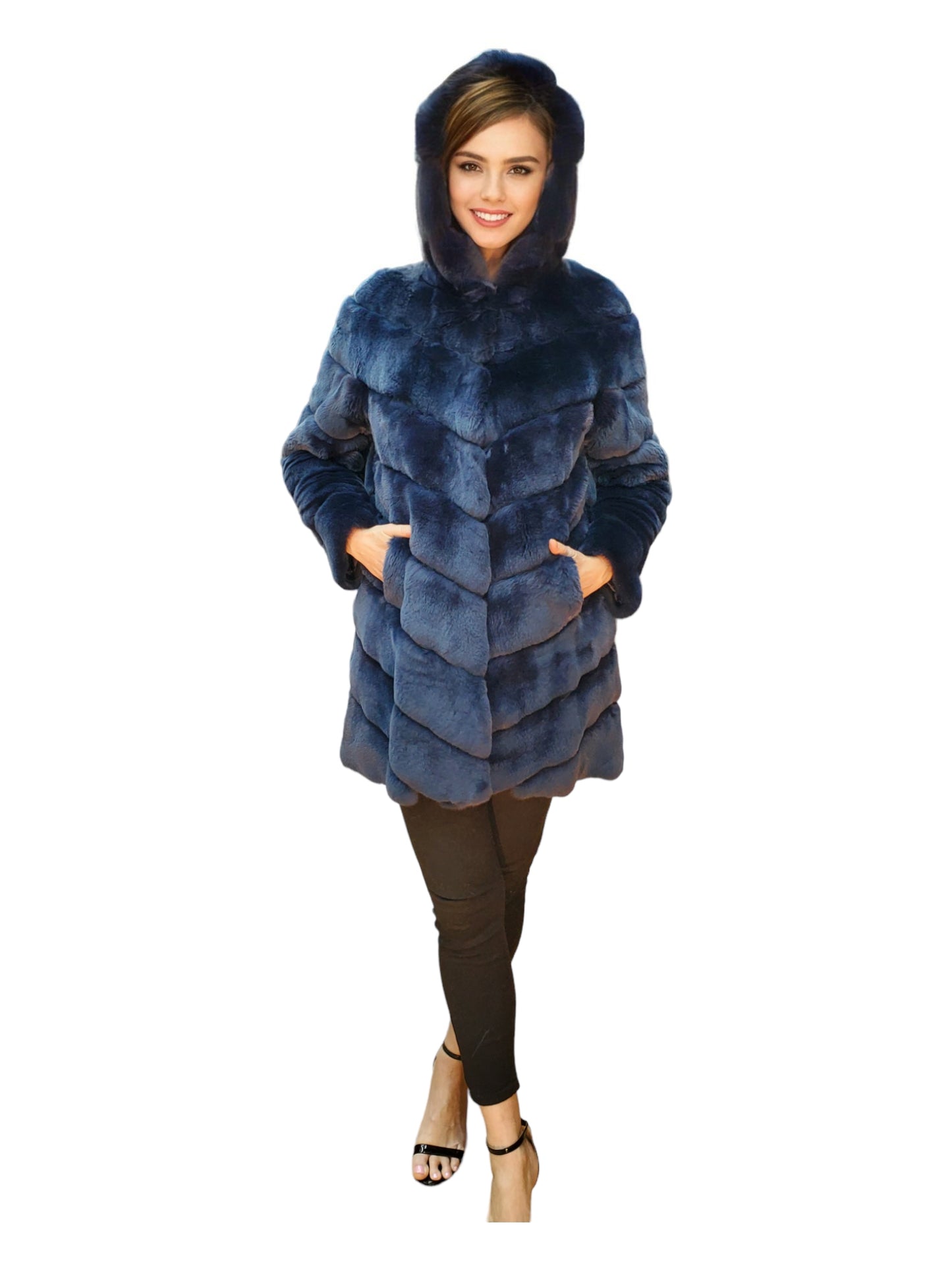 Jacket Style 1823 Blue Chinchilla