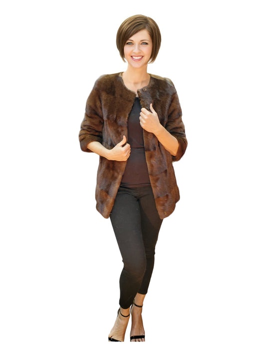 Jacket Style 200822 Brown