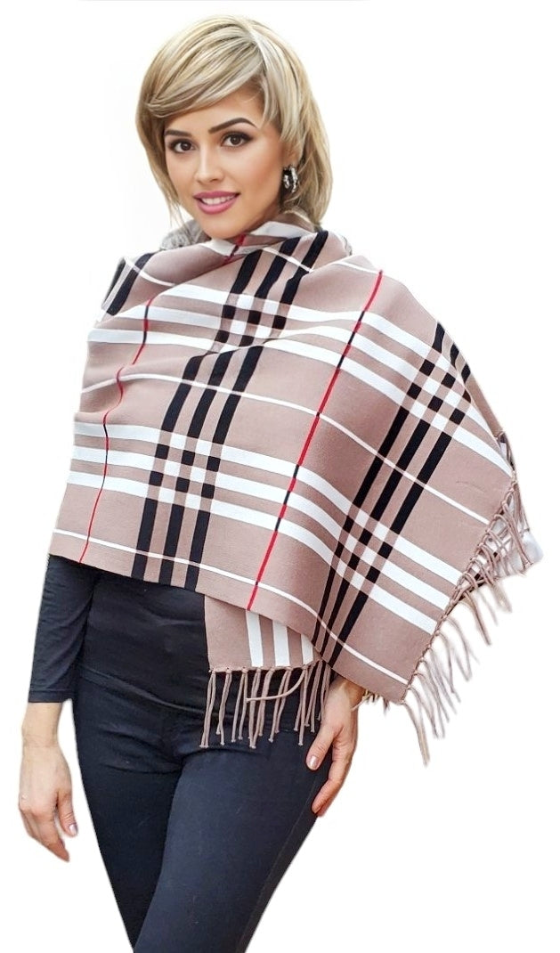 Shawl Style 2023-001NS Khaki