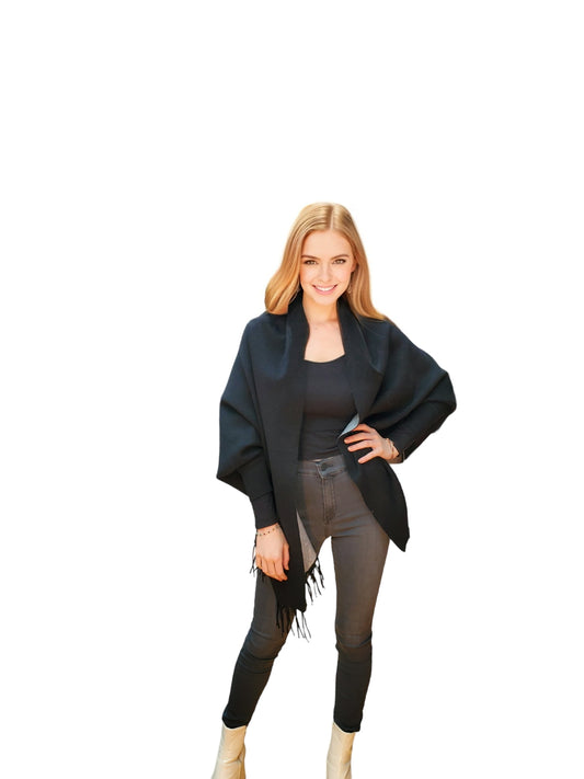 Shawl Style 2023-003 Black