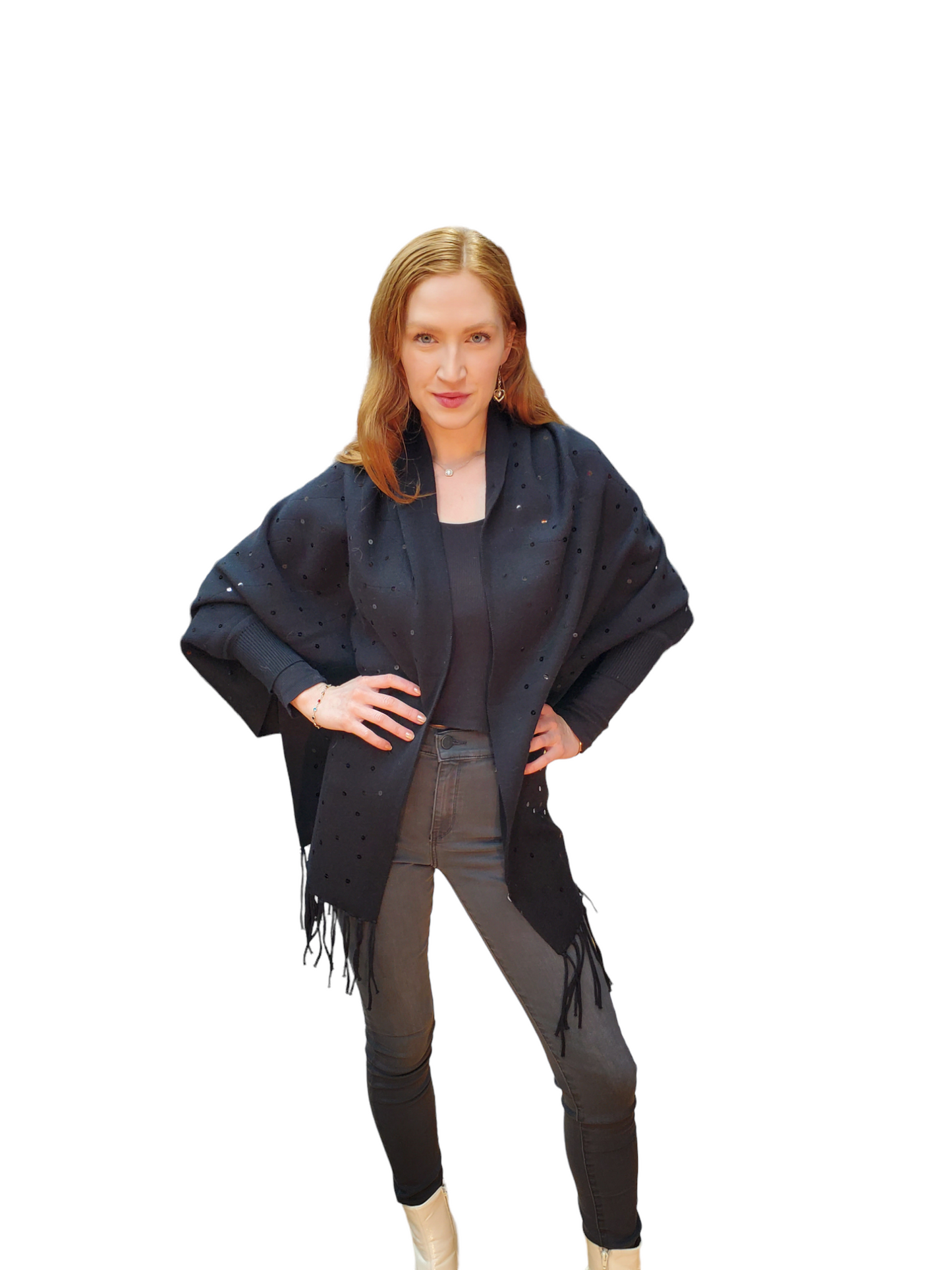 Shawl Style 2023-003 Black