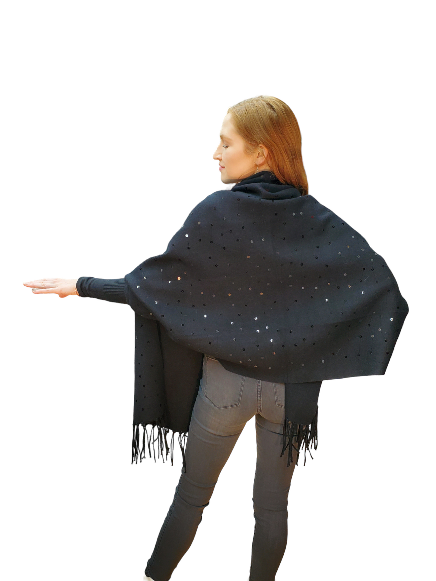 Shawl Style 2023-003 Black