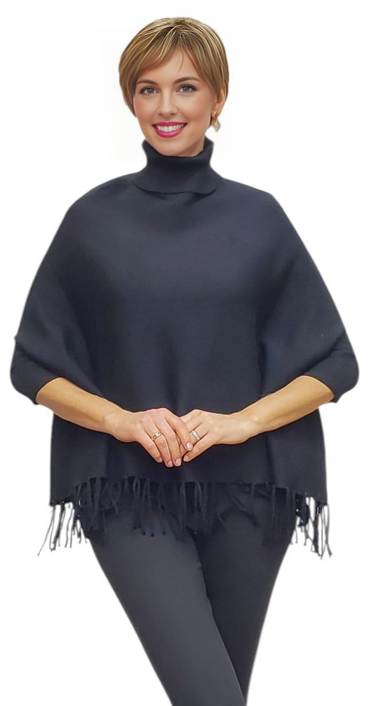 Poncho Style 2024-005P Black