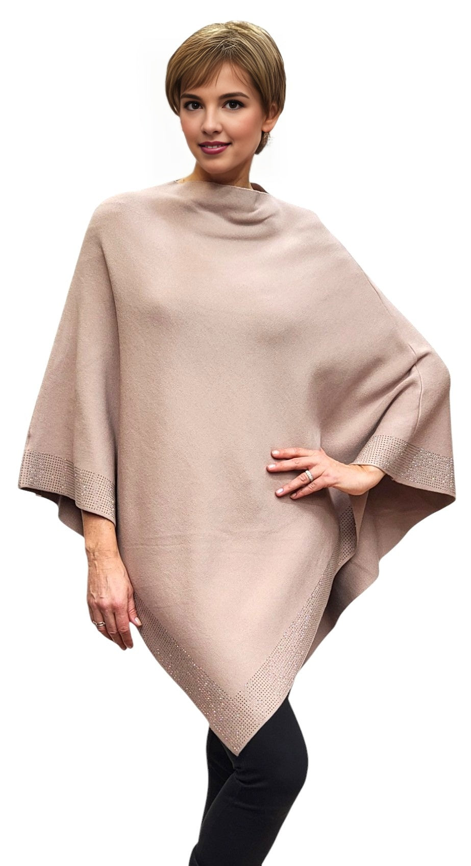 Poncho Style 2024-011 Khaki