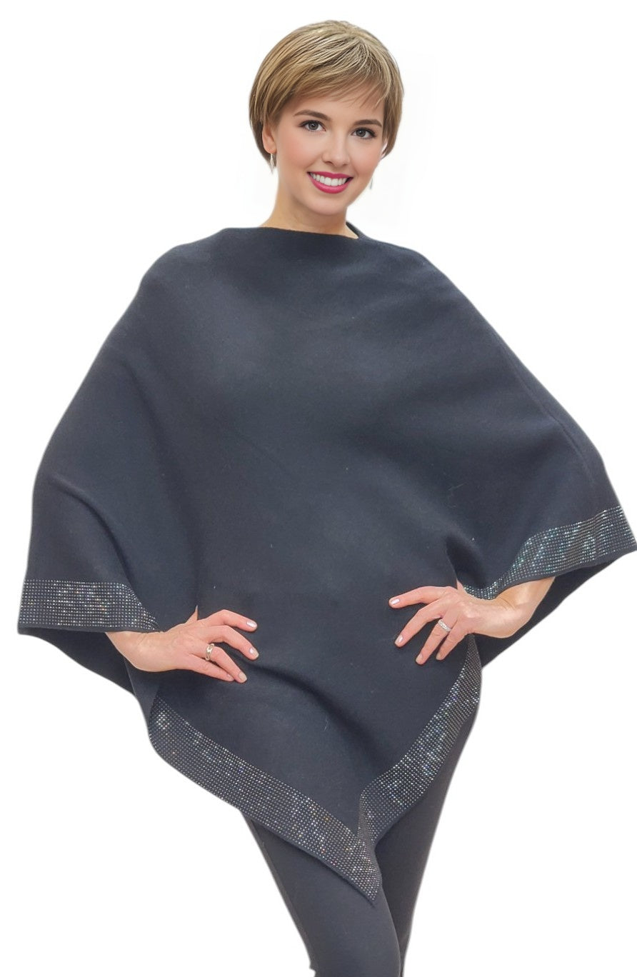Poncho Style 2024-011 Black
