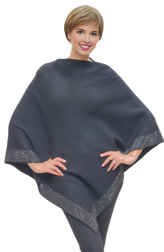 Poncho Style 2024-011 Black
