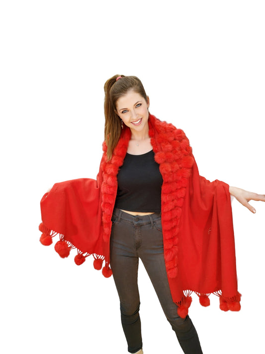 Shawl Style 3031 Red