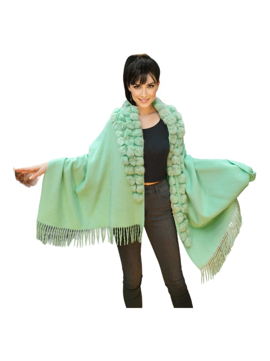 Shawl Style 303 Light Green