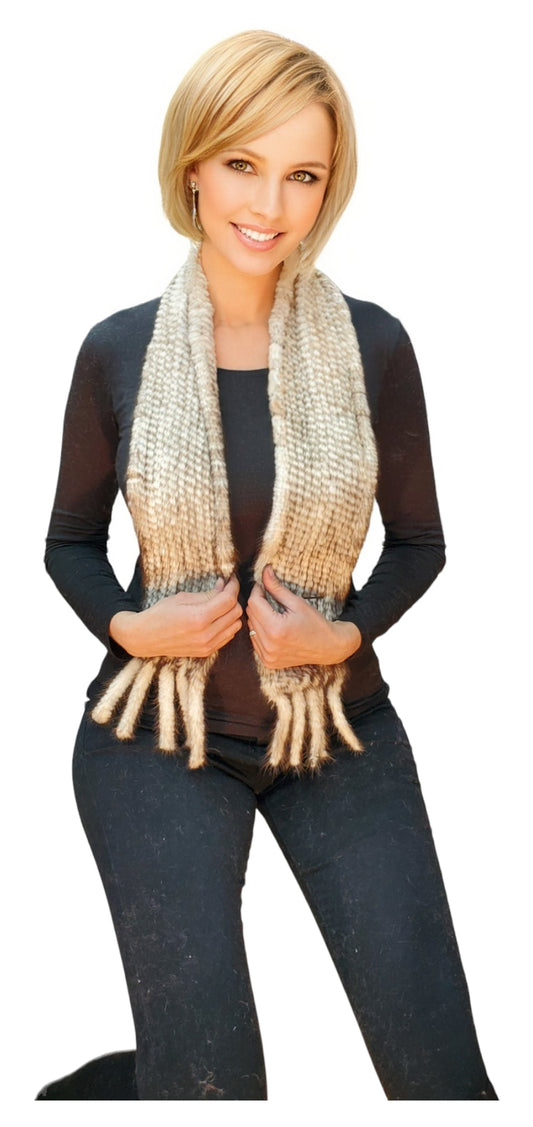 Scarf Style 305 Pearl White