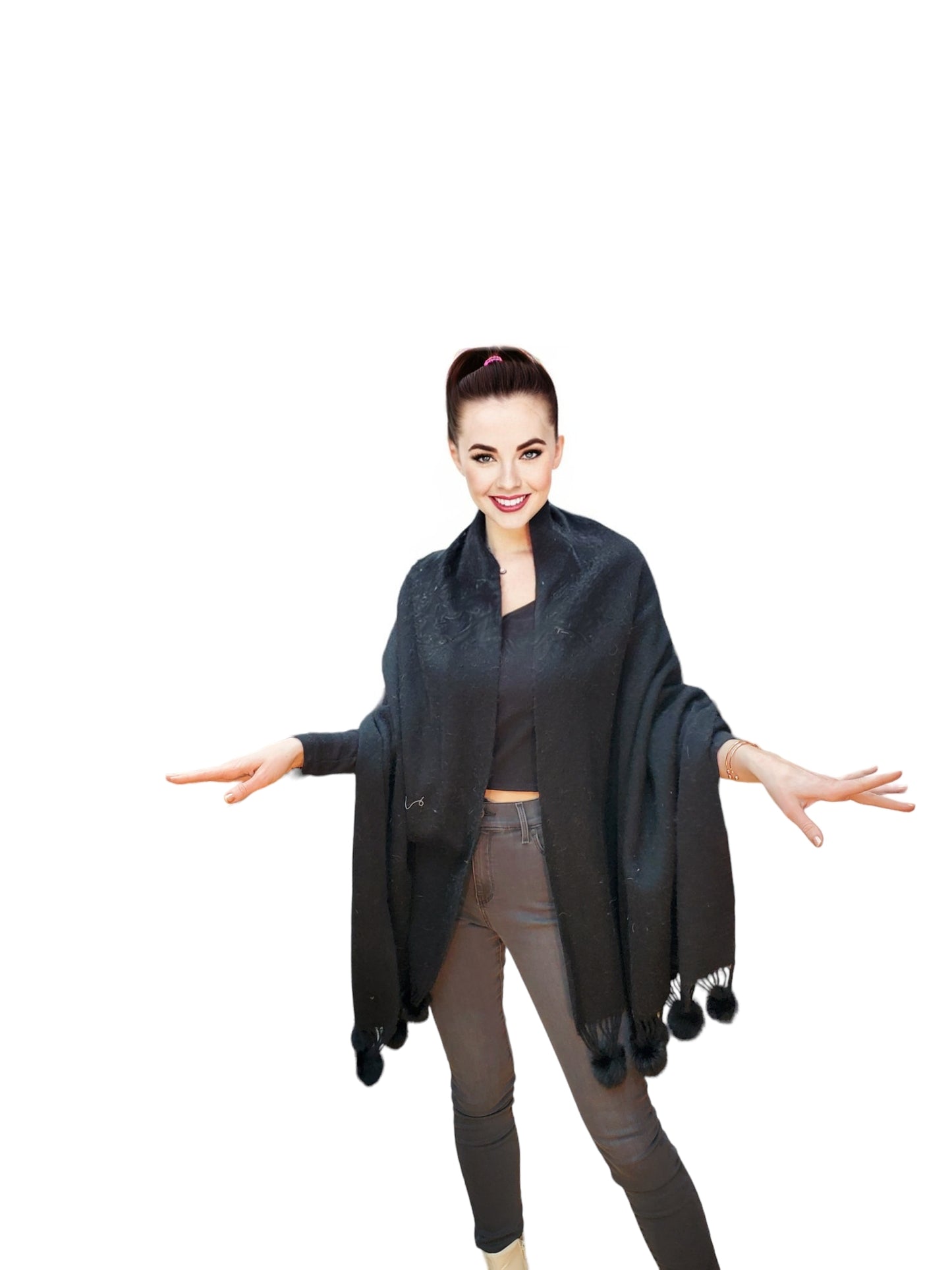 Shawl Style 338 Black