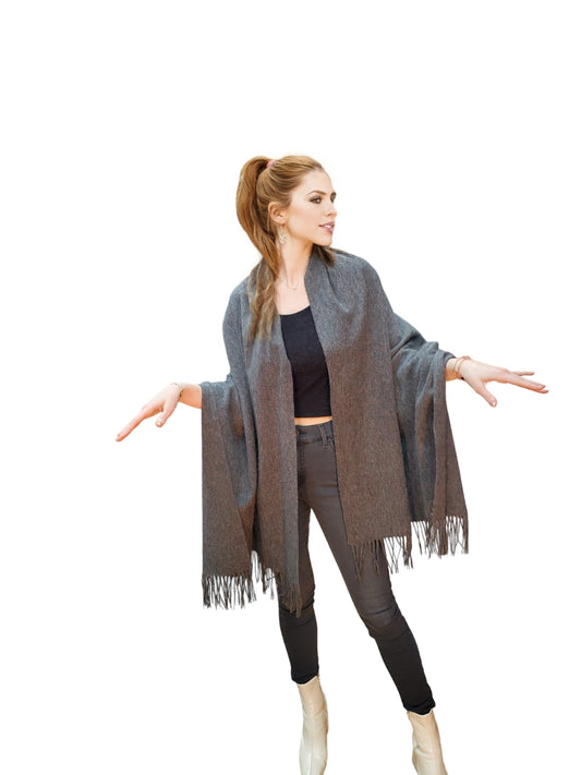 Shawl Style 338P Gray