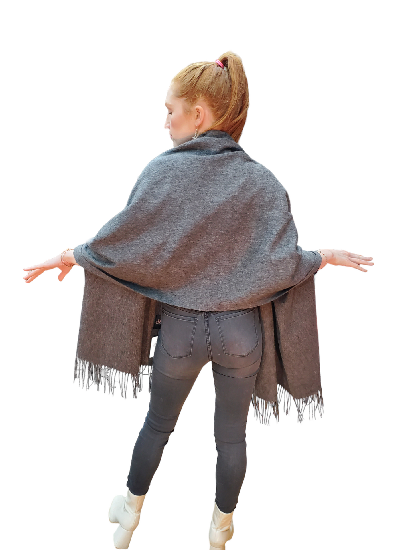 Shawl Style 338P Gray