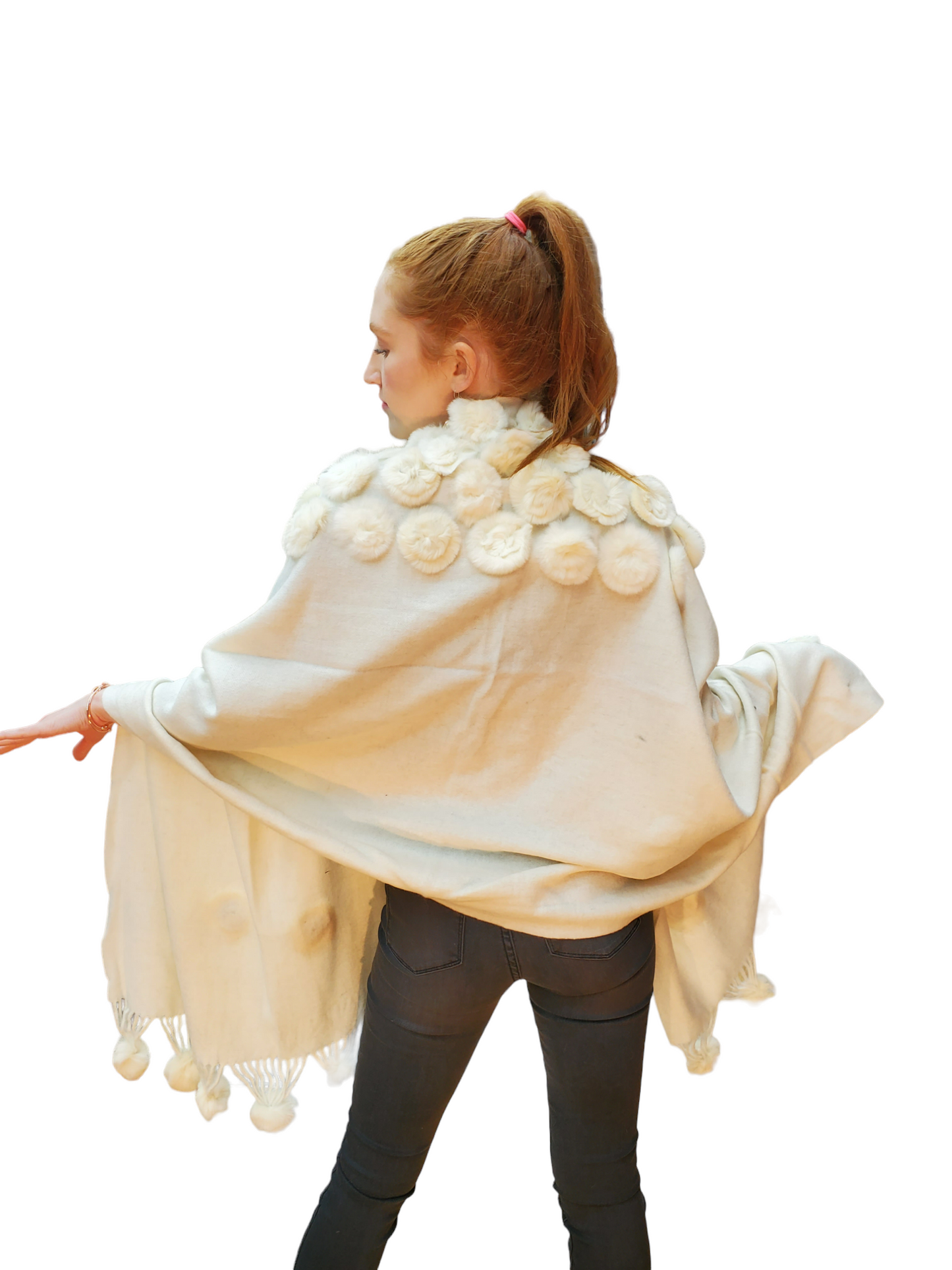 Shawl Style 3411 Off White