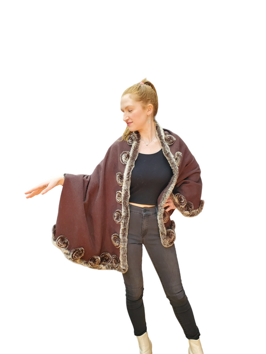 Shawl Style 342 Brown