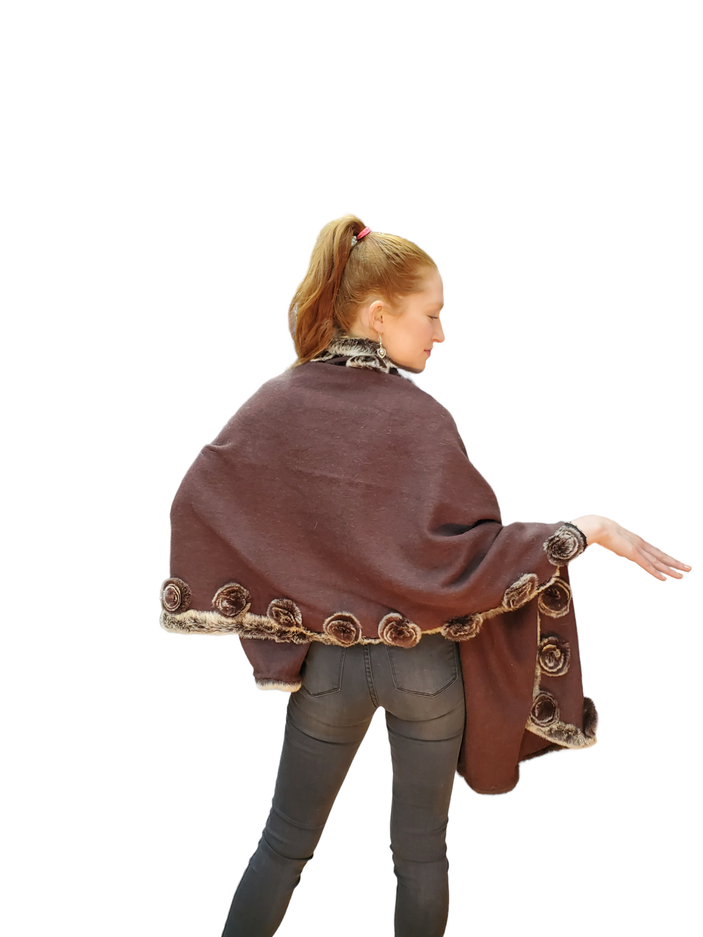 Shawl Style 342 Brown