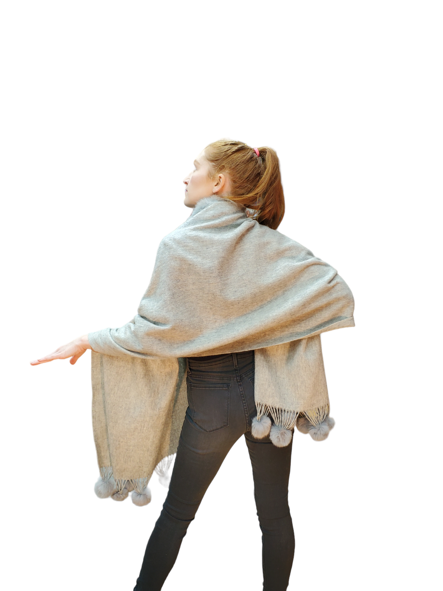 Shawl Style 4021 Gray