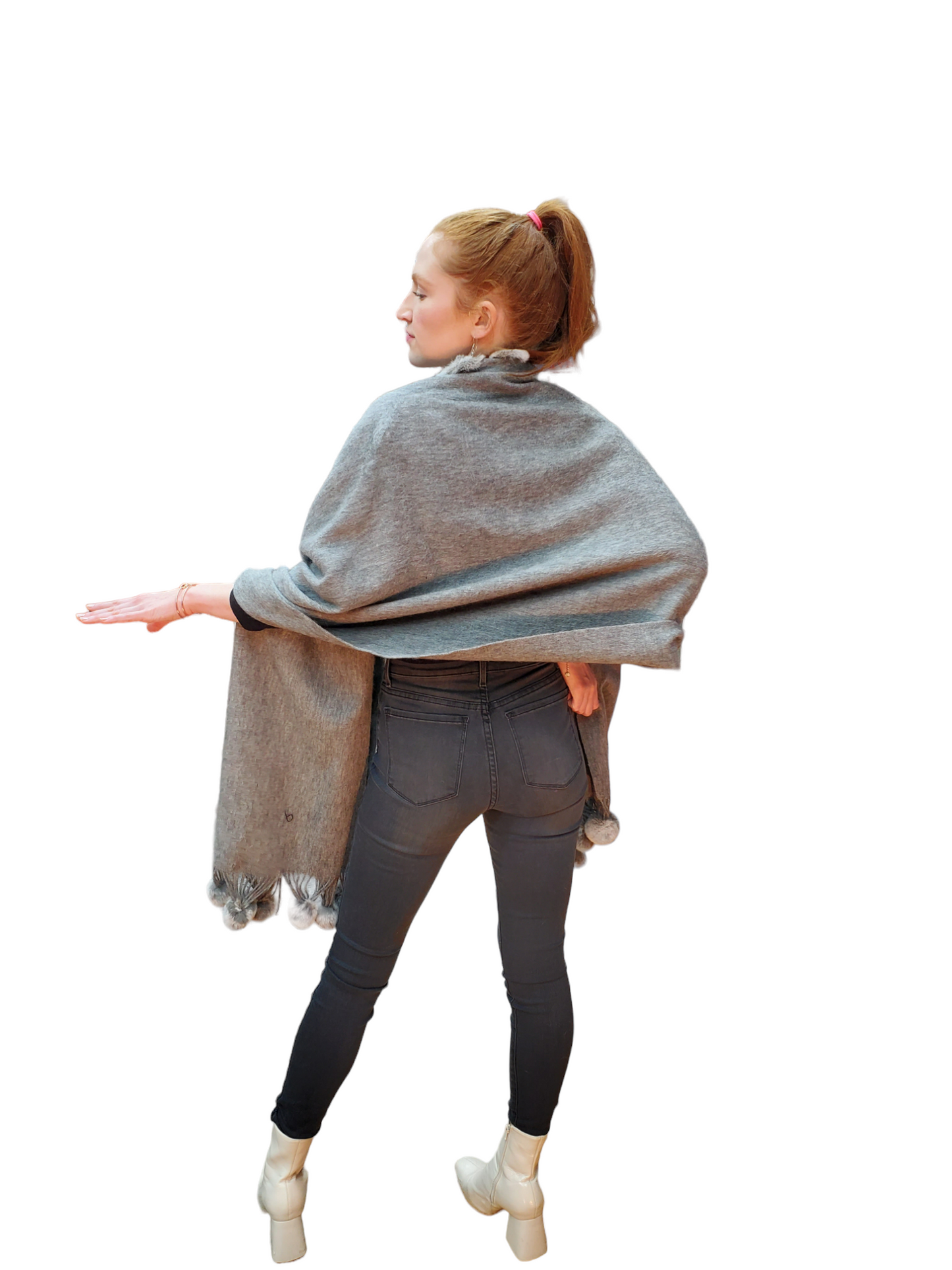 Shawl Style 4031 Gray