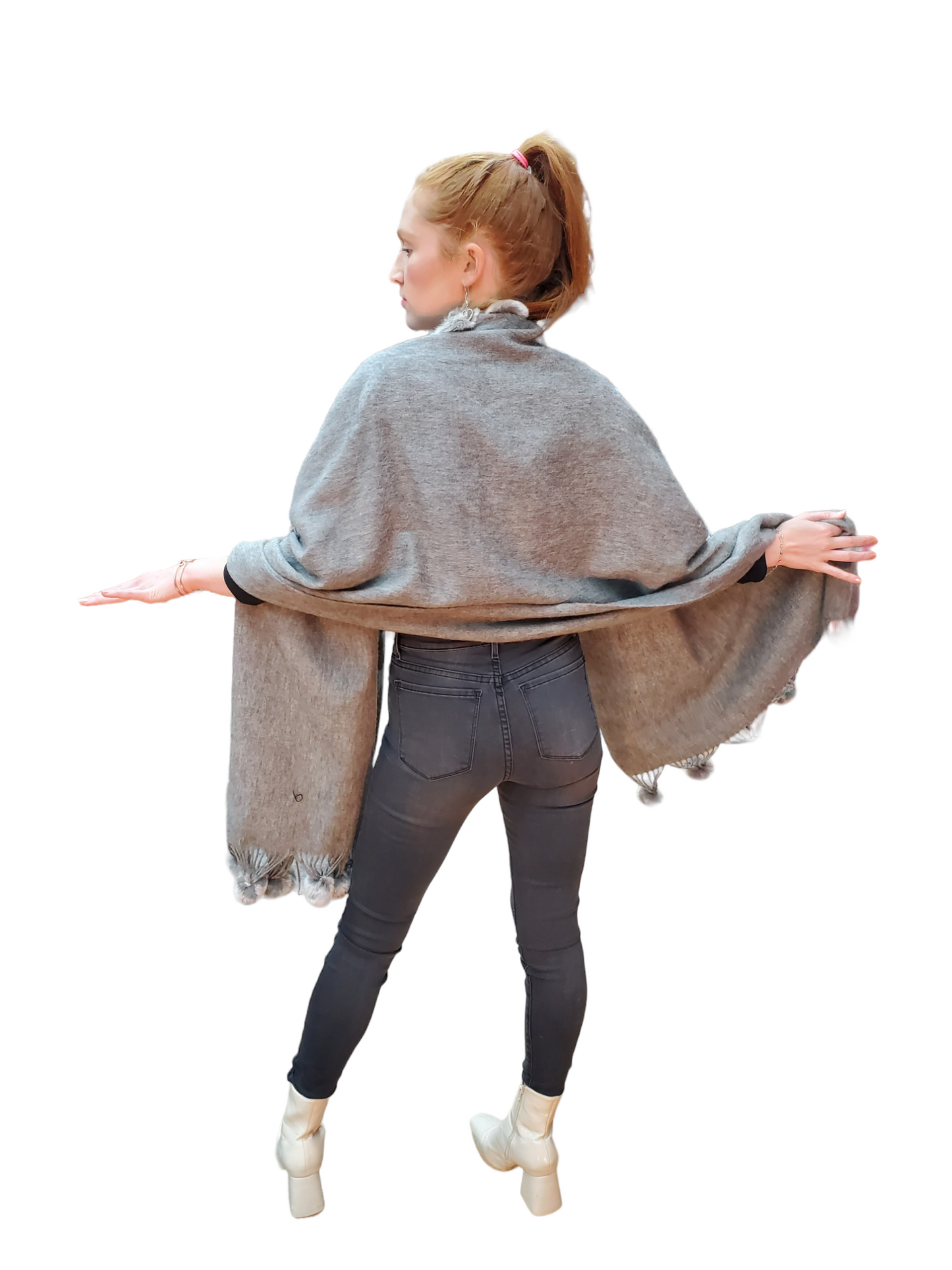 Shawl Style 4031 Gray