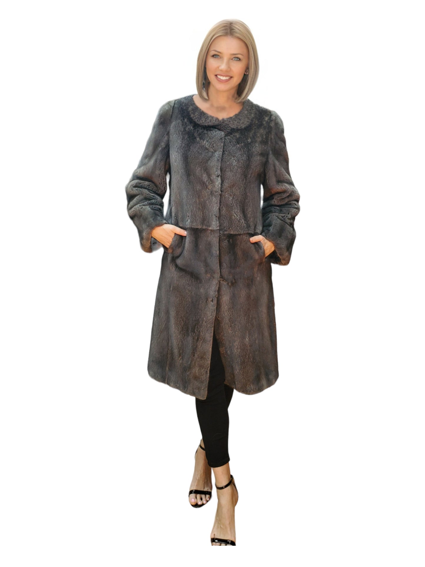 Coat Style 4767 Gray