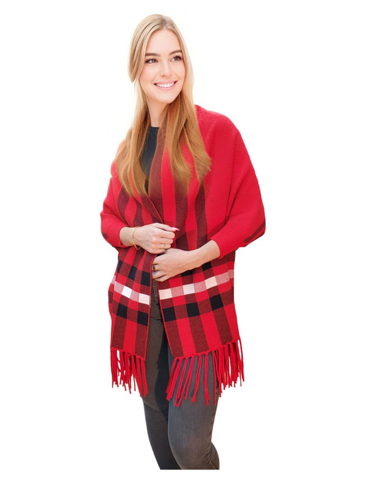 Shawl Style 510 Red