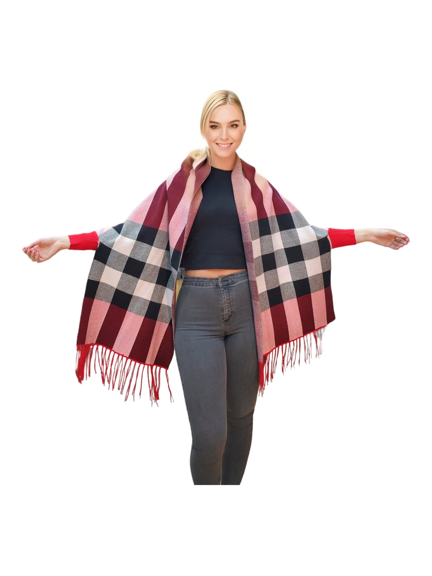 Shawl Style 511 Red