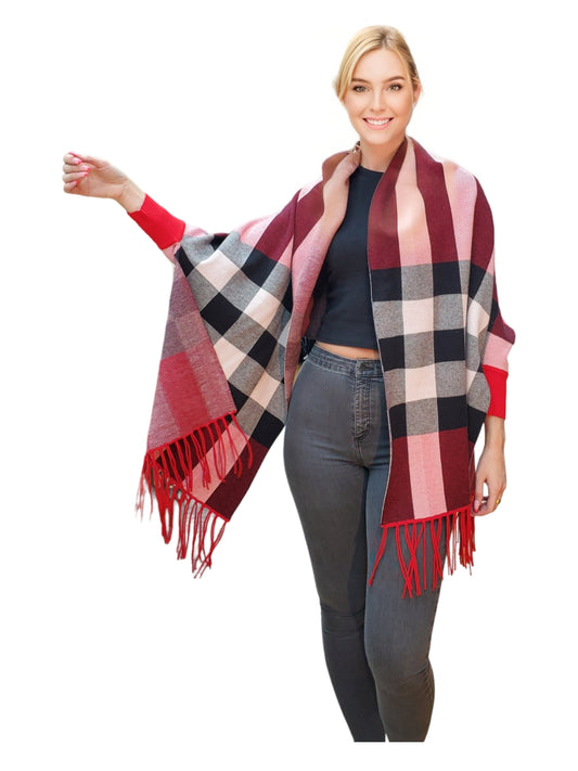 Shawl Style 511 Red