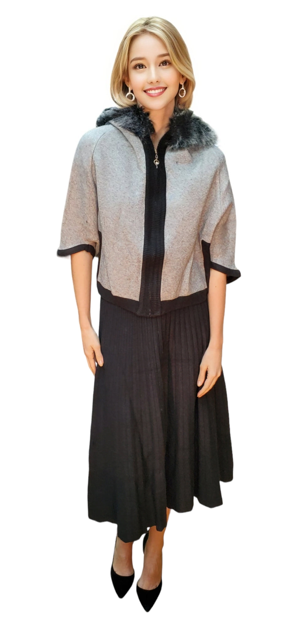 Sweater Style 7617 Gray