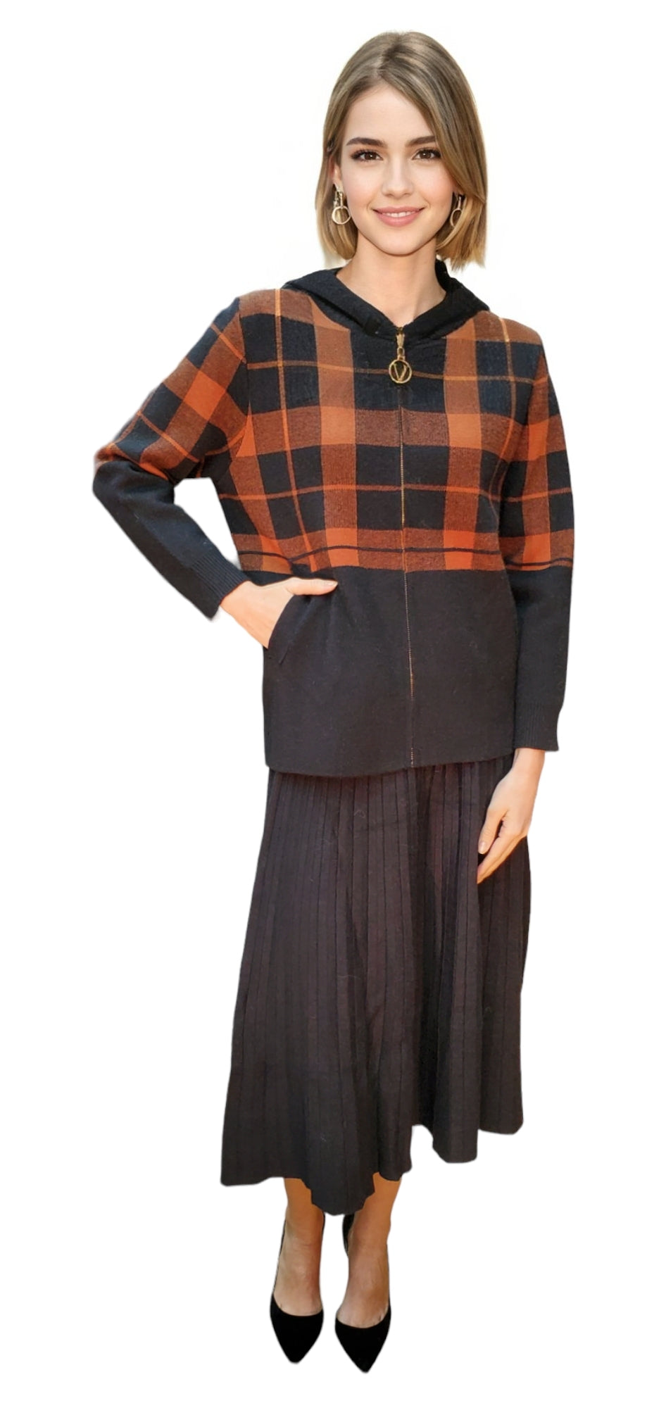 Sweater Style 808 Black Rust
