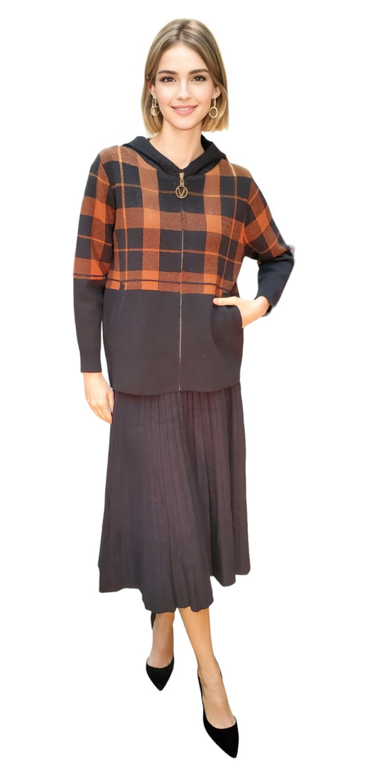 Sweater Style 808 Black Rust