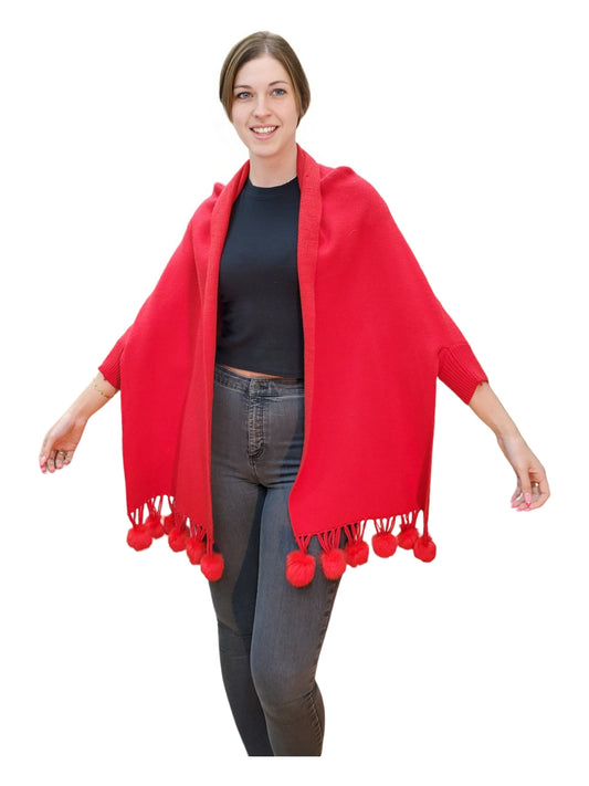 Shawl Style 919 Red