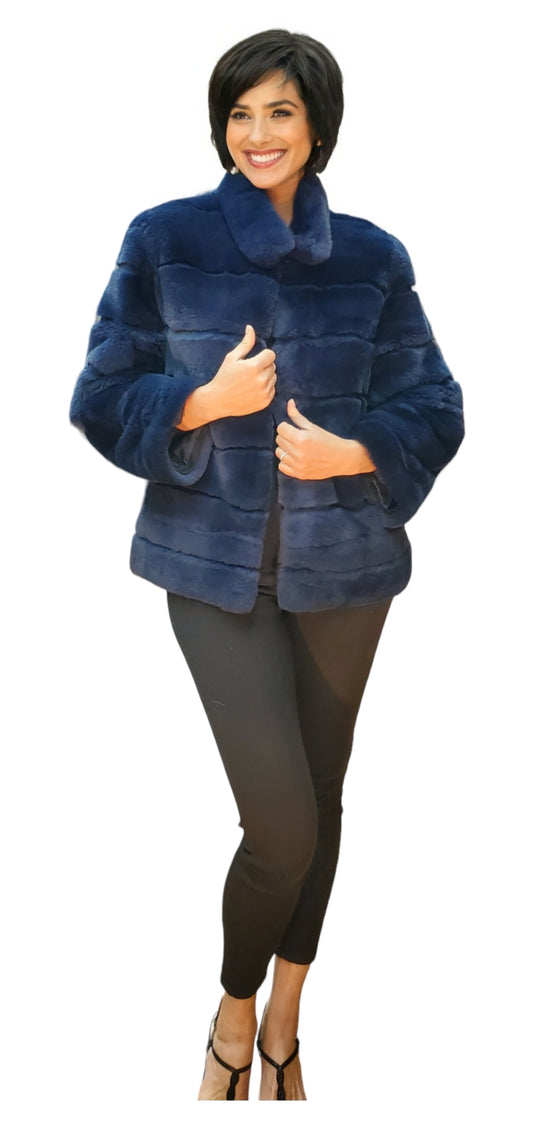Jacket Style A16S Navy Blue