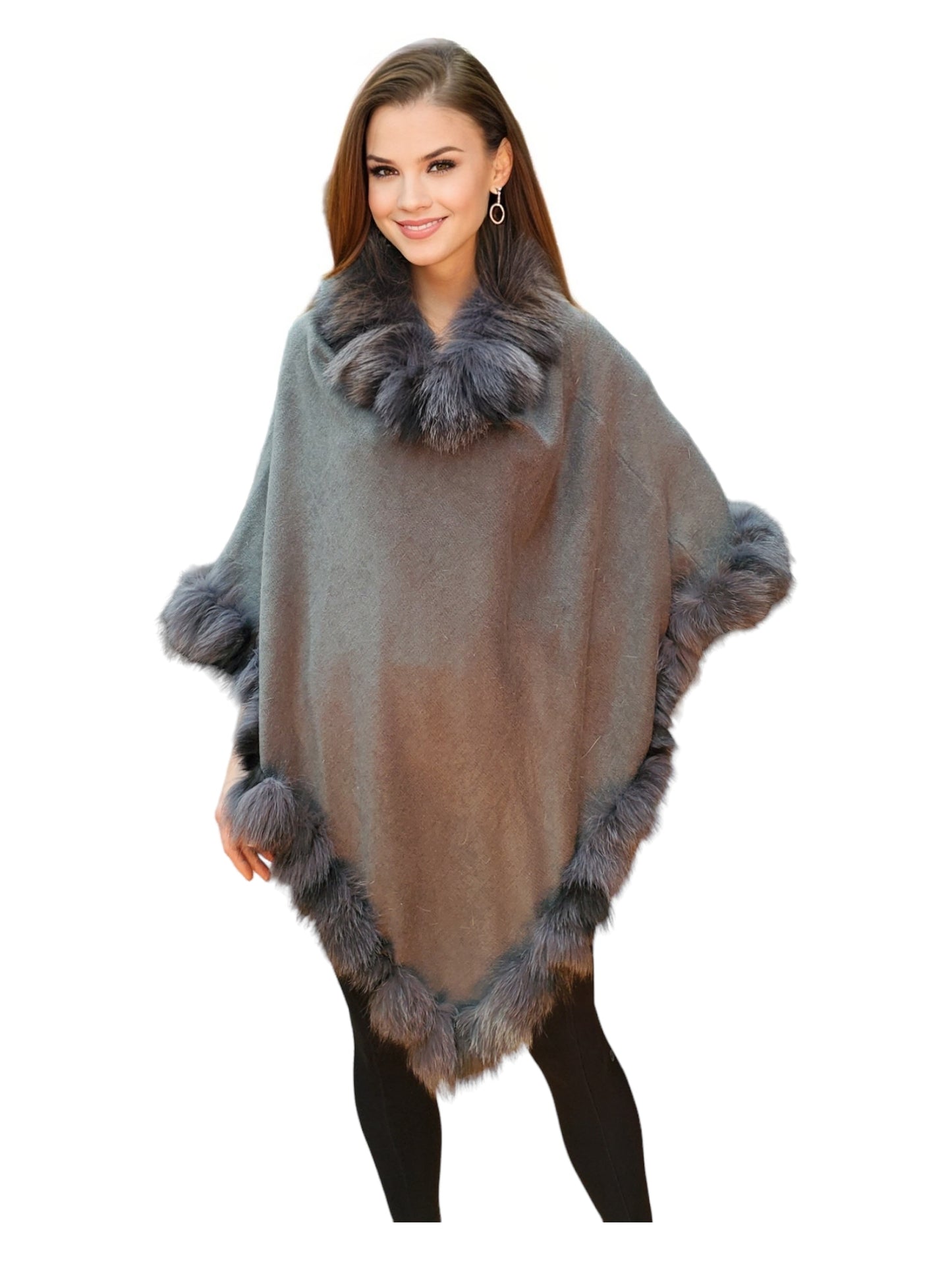 Poncho Style A201 Gray