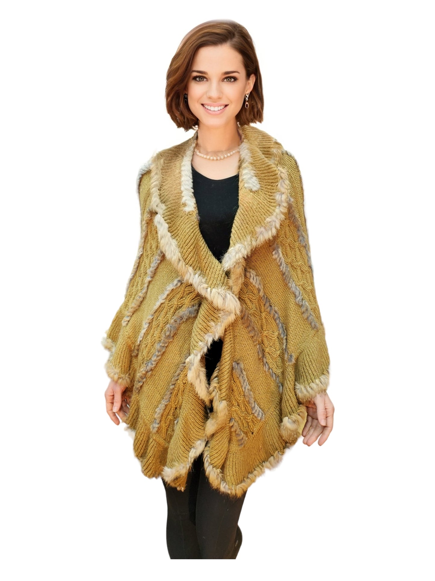 Shawl Style B209-078 Camel