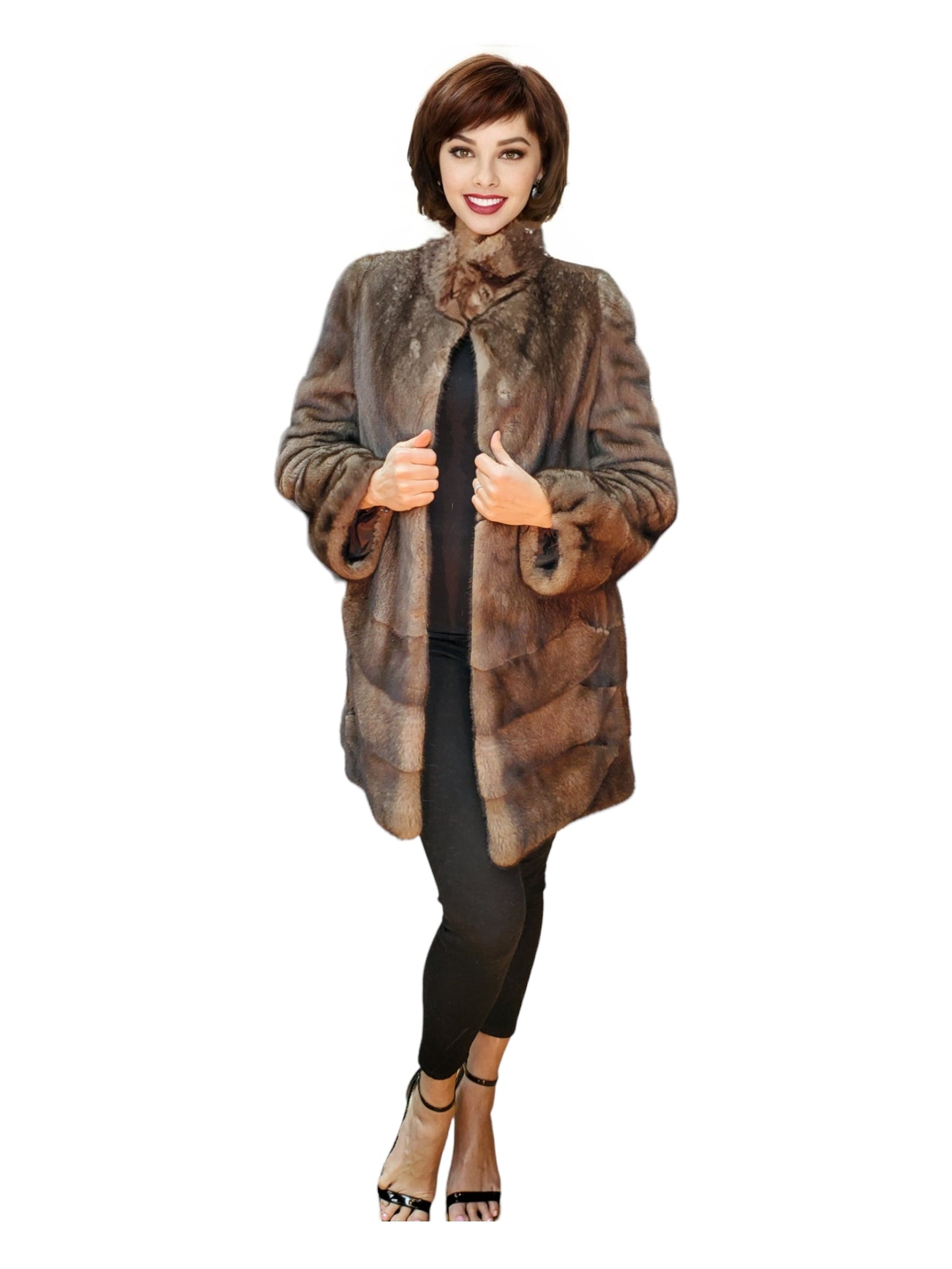 Jacket Style BJ19123 Mahogany