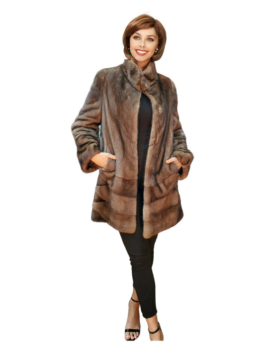 Jacket Style BJ19123 Mahogany
