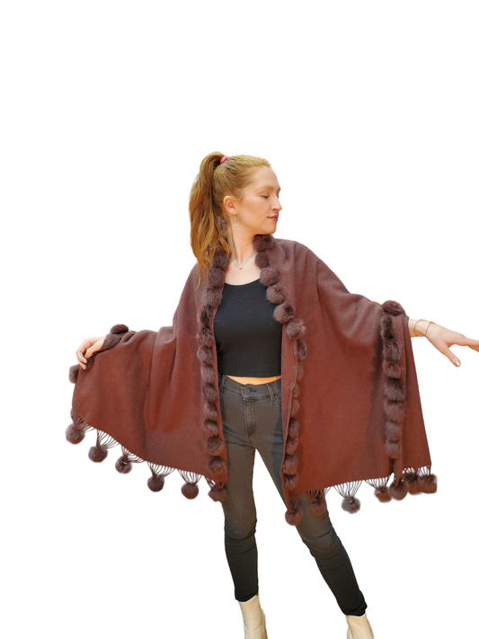 Shawl Style BN0402 Brown