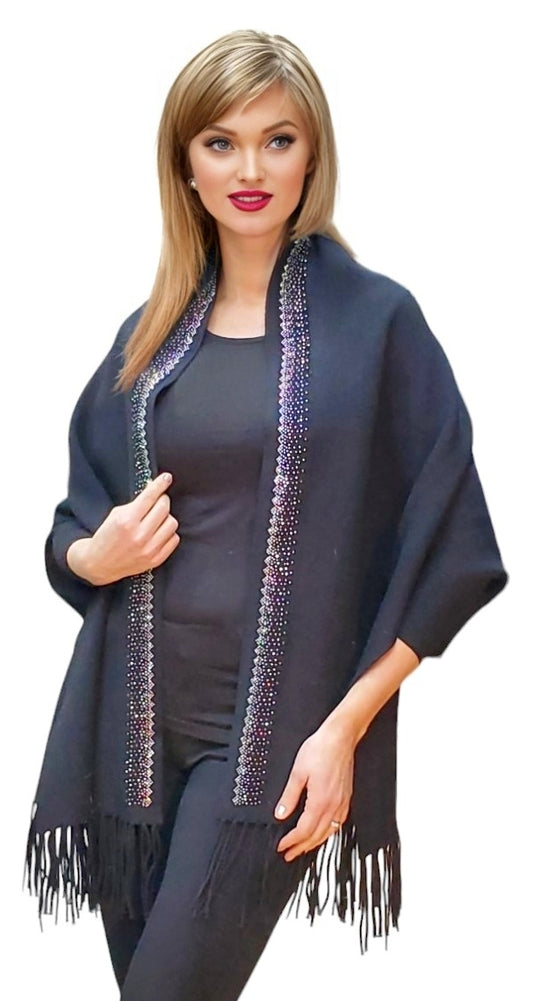 Shawl Style CH-07 Black